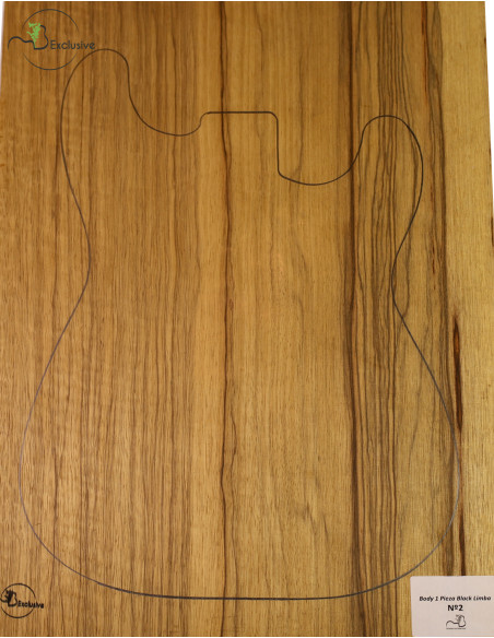 1 Piece Body Black Limba MB Exclusive Nº2