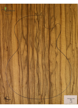 Corps Black Limba Guitare/Basse Électrique