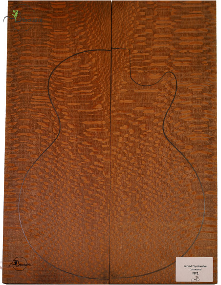 Carved Top Brazilian Lacewood MB Exclusive Nº2