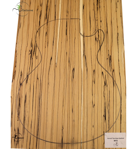 Carved Top Beech Spalted MB Exclusive Nº3 | Maderas Barber