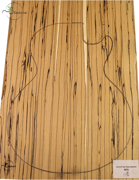 Carved Top Beech Spalted MB Exclusive Nº3 | Maderas Barber