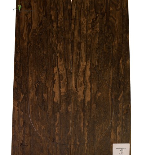 Table sculptée Ziricote  MB Exclusive Nº2