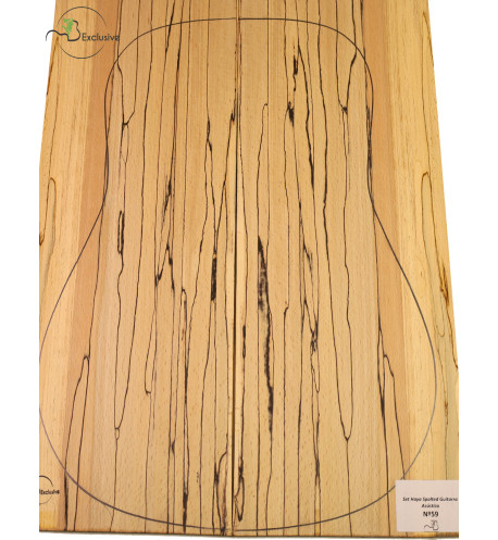 Spalted Beech Set Nº 59 Acoustic Guitar MB Exclusive | Maderas Barber