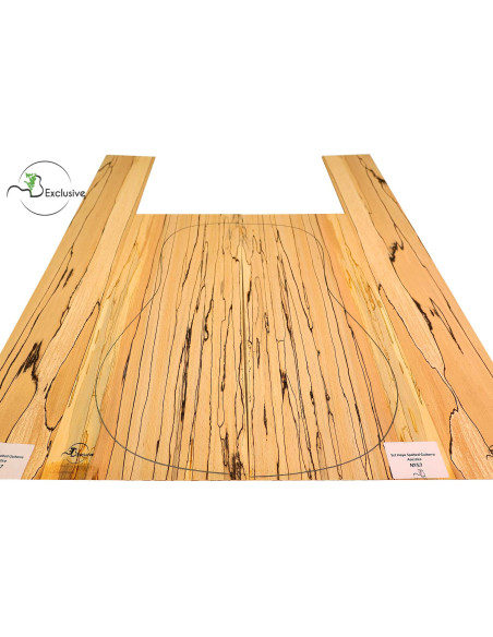 Spalted Beech Set Nº 57  MB Exclusive Acoustic Guitar | Maderas Barber