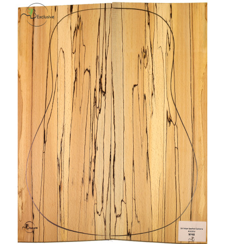 Spalted Beech Set Nº 48 Acoustic Guitar MB Exclusive | Maderas Barber