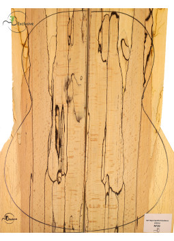 Juego Haya Spalted Guitarra Clásica MB Exclusive Nº39 | Maderas Barber