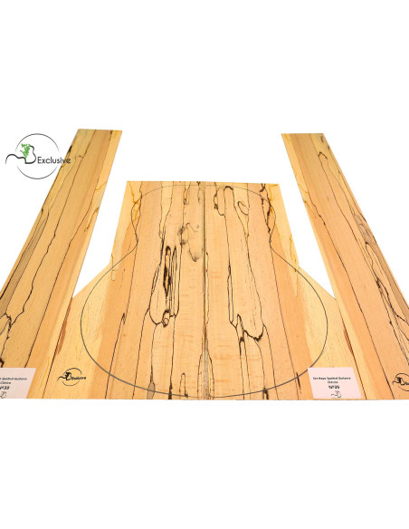 Spalted Beech Set Nº 39 Classical Guitar MB Exclusive | Maderas Barber