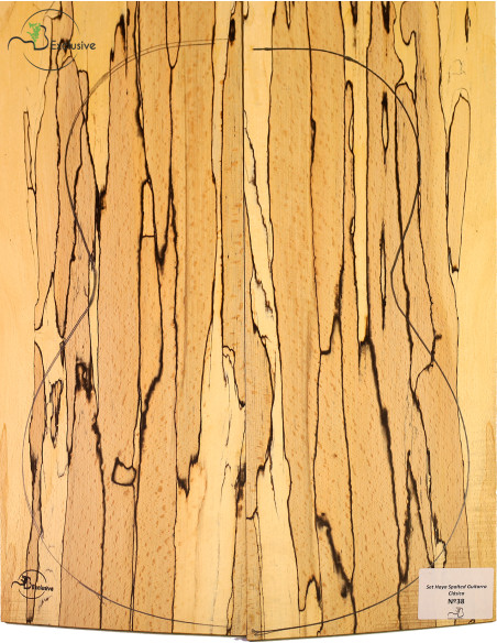 Juego Haya Spalted Guitarra Clásica MB Exclusive Nº38 | Maderas Barber