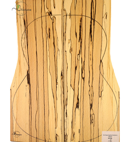 Spalted Beech Set Classical Guitar MB Exclusive Nº 36 | Maderas Barber