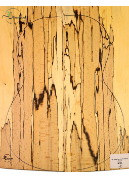 Spalted Beech Set Classical Guitar MB Exclusive Nº 33 | Maderas Barber