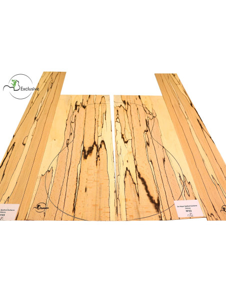 Spalted Beech Set Classical Guitar MB Exclusive Nº 33 | Maderas Barber