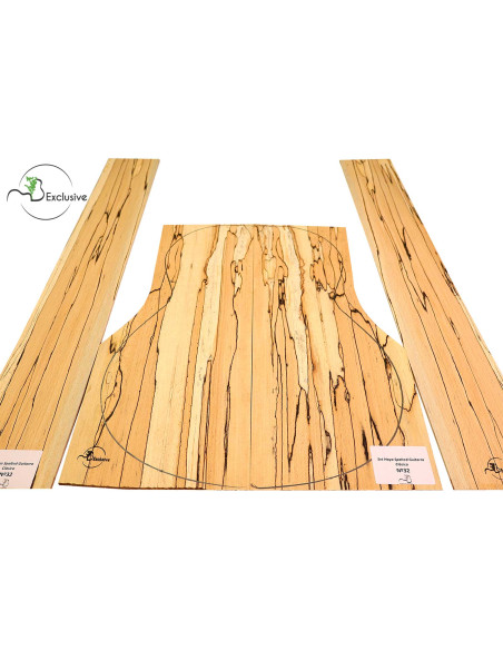 Spalted Beech Set ClassicalGuitar MB Exclusive Nº32 | Maderas Barber