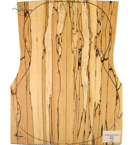 Spalted Beech Set ClassicalGuitar MB Exclusive Nº32 | Maderas Barber