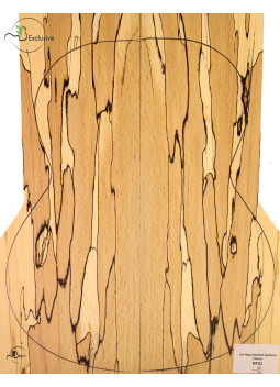 Spalted Beech Set  Classical Guitar MB Exclusive Nº 31 | Maderas Barber