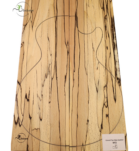 Carved Top Haya Spalted MB Exclusive Nº2 | Maderas Barber