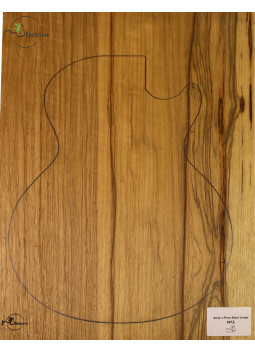 1 Piece Body Black Limba MB Exclusive Nº3 | Maderas Barber