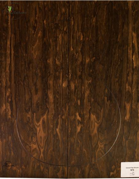 Carved Top Ziricote  MB Exclusive Nº4