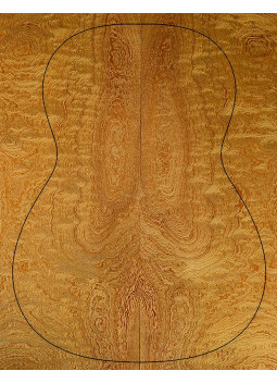 Sapele Quilted Backs for Guitar | Maderas Barber