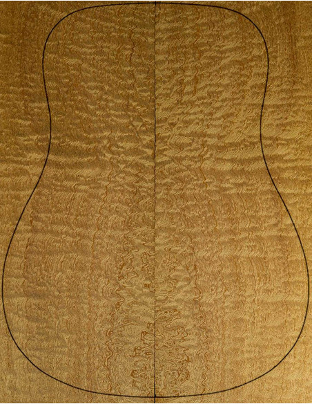 Fondos Sapelli Quilted Especial | Maderas Guitarra Acústica