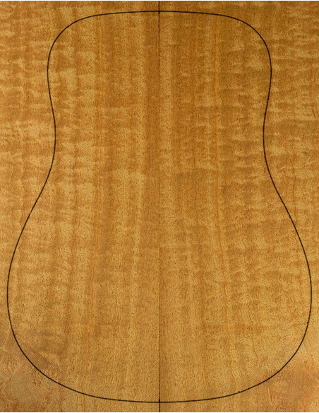 Fondos Sapelli Quilted Guitarra Acústica | Fondos Guitarra Acústica