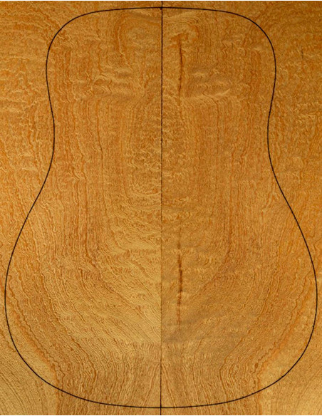 Fondos Sapelli Quilted Guitarra Acústica | Fondos Guitarra Acústica