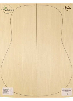 Table Épicéa Européen Nº 000004 Guitare Classique/Acoustique MB Exclusive