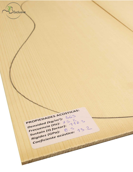 European Spruce Classical/Acoustic Guitar Top MB Exclusive Nº 000007