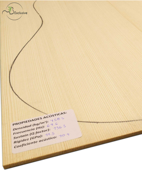 European Spruce Classical/Acoustic Guitar Top MB Exclusive Nº 000037