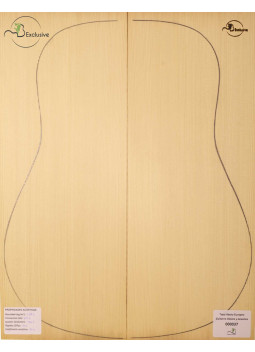 Table Épicéa Européen Nº 000037 Guitare Classique/Acoustique MB Exclusive