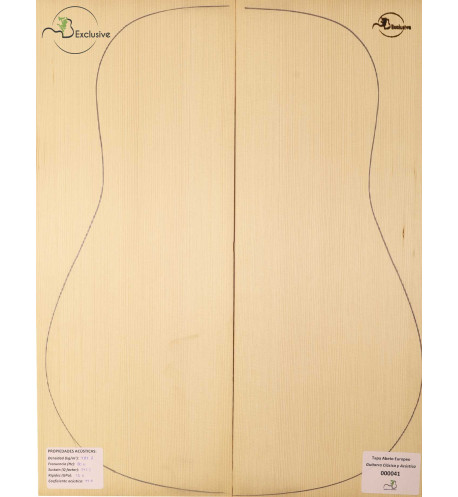European Spruce Classical/Acoustic Guitar Top MB Exclusive Nº 000041