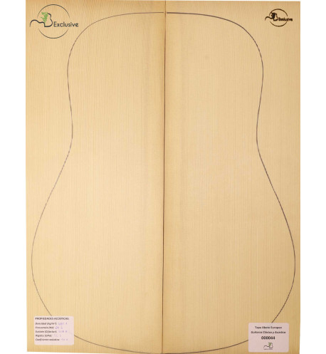 European Spruce Classical/Acoustic Guitar Top MB Exclusive Nº 000044