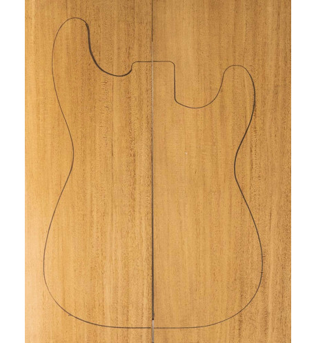 Corps en Acajou de Fiji pour Guitare / Basse Électrique | Ne nécessite pas de permis CITES