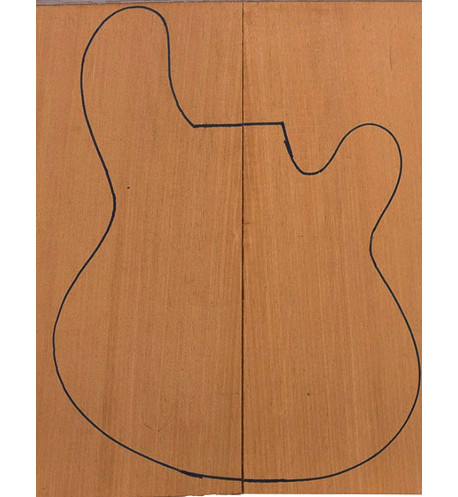 Mahogany FSC 100% Body Tops Bass / Electric Guitar | Buy