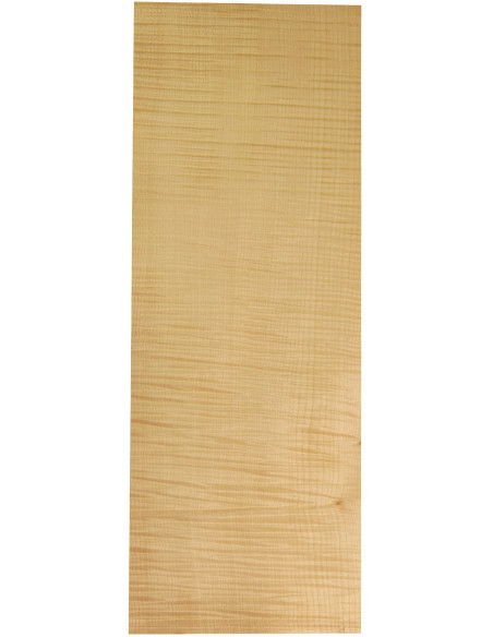 Flame Maple Veneer Sheet Marquetry 550x200x0,5mm | Maderas Barber