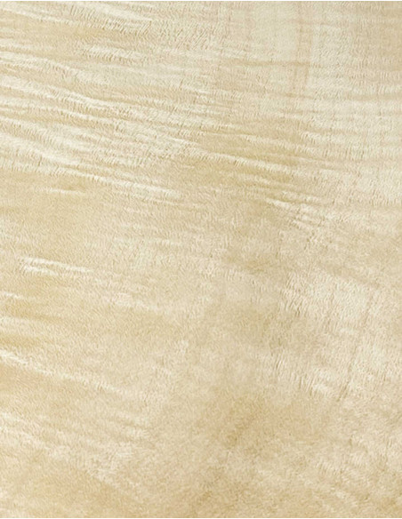 Feuille de Placage Érable Ondé Marqueterie 800x110x0,5mm | maderas Barber