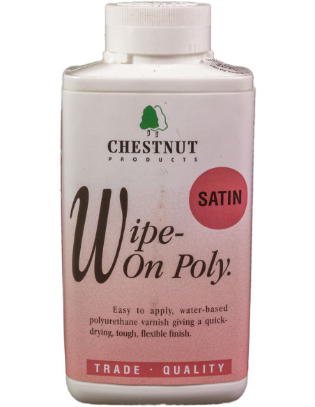 Wipe-On Poly 500ml Satin Chestnut