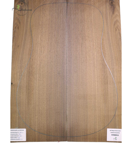 American Walnut Set MB Exclusive Nº 95 Acoustic Guitar|Maderas Barber