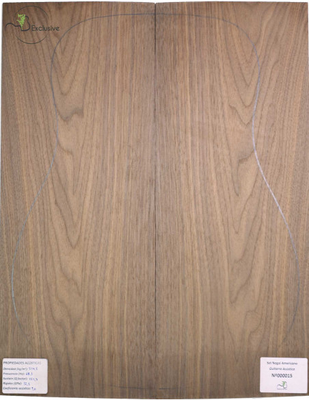 American Walnut Set MB Exclusive Nº 94 Acoustic Guitar|Maderas Barber