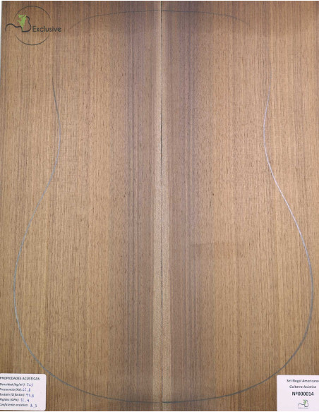 American Walnut Set MB Exclusive Nº 93 Acoustic Guitar|Maderas Barber