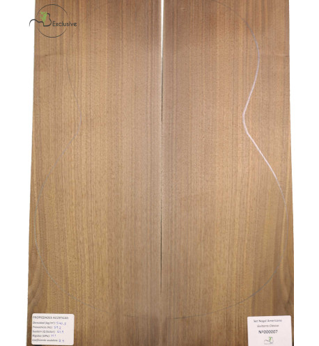 Jeu Noyer Américain MB Exclusive Nº 84 Guitare Classique|Maderas Barber