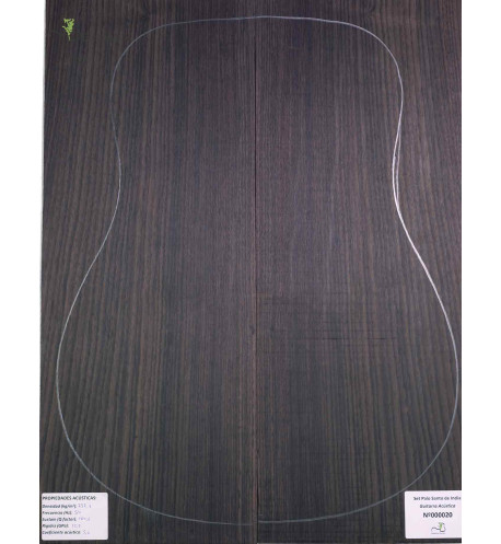 Jeu Palissandre Indien  MB Exclusive Nº154 Guitare Acoustique|Maderas Barber