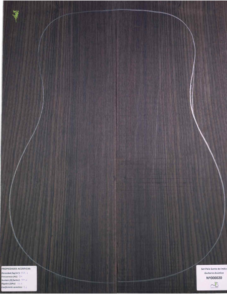 Indian Rosewood Set Acoustic Guitar MB Exclusive N.154|Maderas Barber