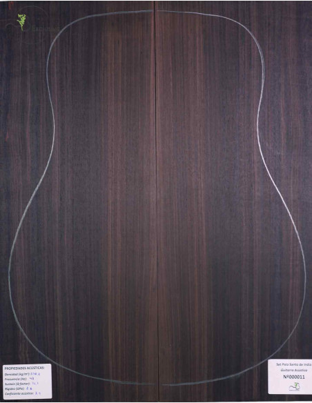 Indian Rosewood Set Acoustic Guitar MB Exclusive N.145|Maderas Barber