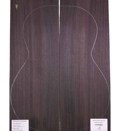 Indian Rosewood Set Classic Guitar MB Exclusive N.135|Maderas Barber