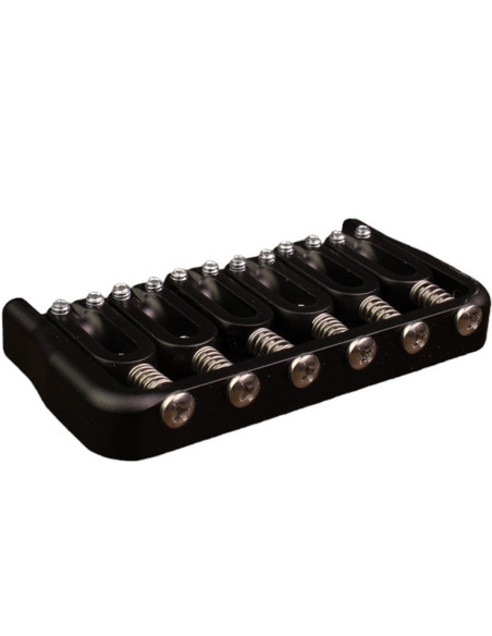 Puente Fijo Guit. 6 Cuerdas .125 Negro Hipshot | Maderas Barber