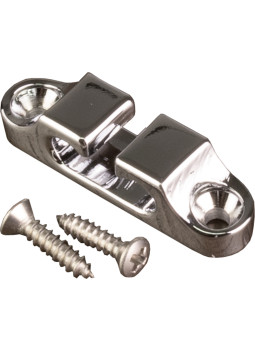 Retenedor de 2 Cuerdas para Bajo Cromo Hipshot