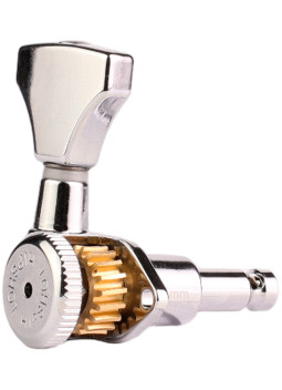 Clavijero 3+3 Grip-Lock™ Abierto Cromo Hipshot