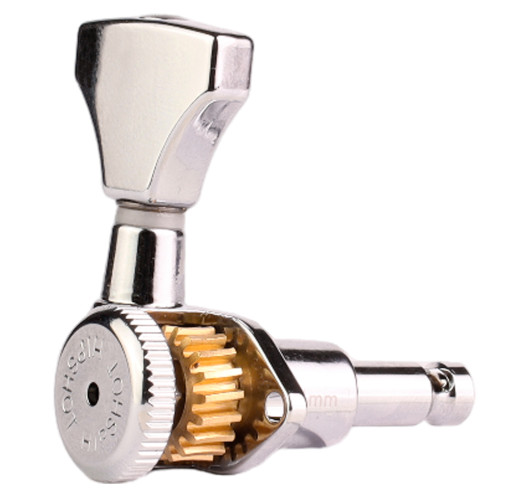 Guitar Tuner Upgrade Kit for 3+3 Grip-Lock™ Open Chrome Hipshot