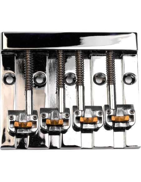 Chevalet de basse 4 cordes KickAss™ Chrome Hipshot | Maderas Barber