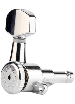 Vintage Guitar Tuner Upgrade Kit for 6 Inline Grip-Lock™ Chrome Hipshot